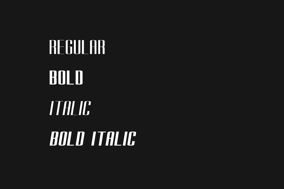 Пример шрифта Lumen Bold Italic